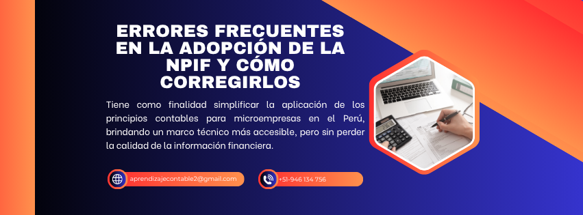 Errores frecuentes en la adopción de la npif y cómo corregirlos