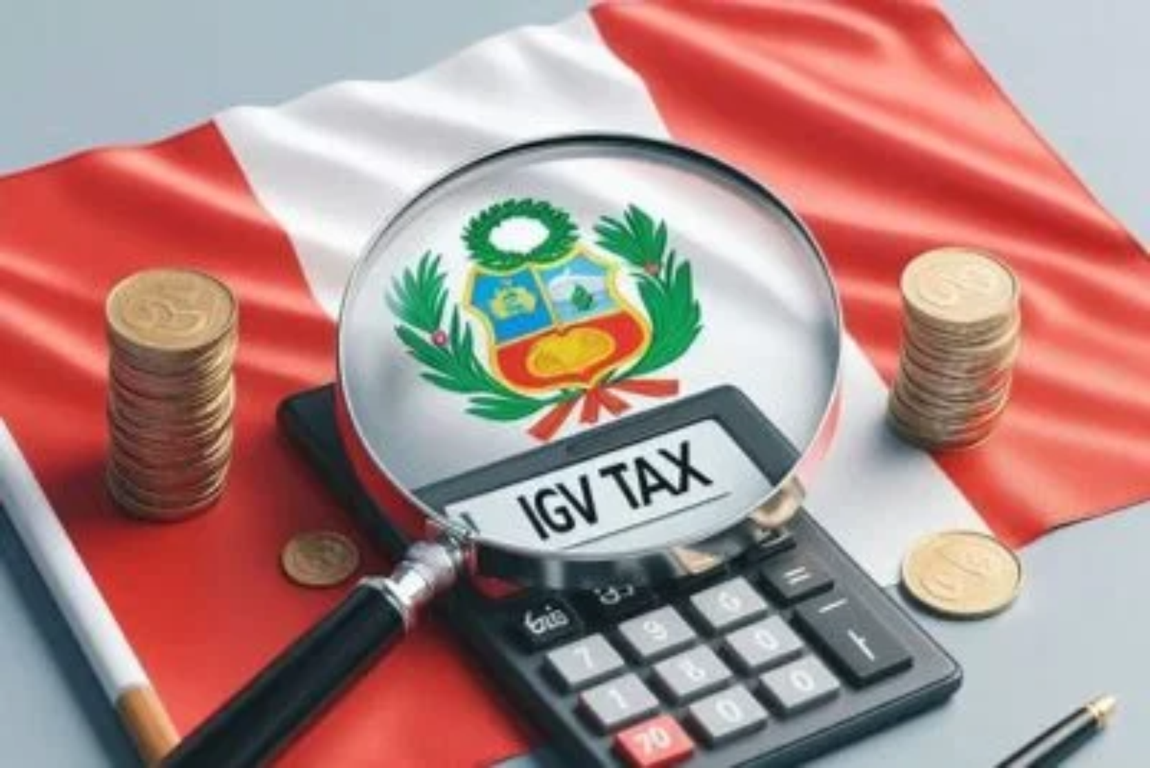 Esquema del proceso de percepción del igv