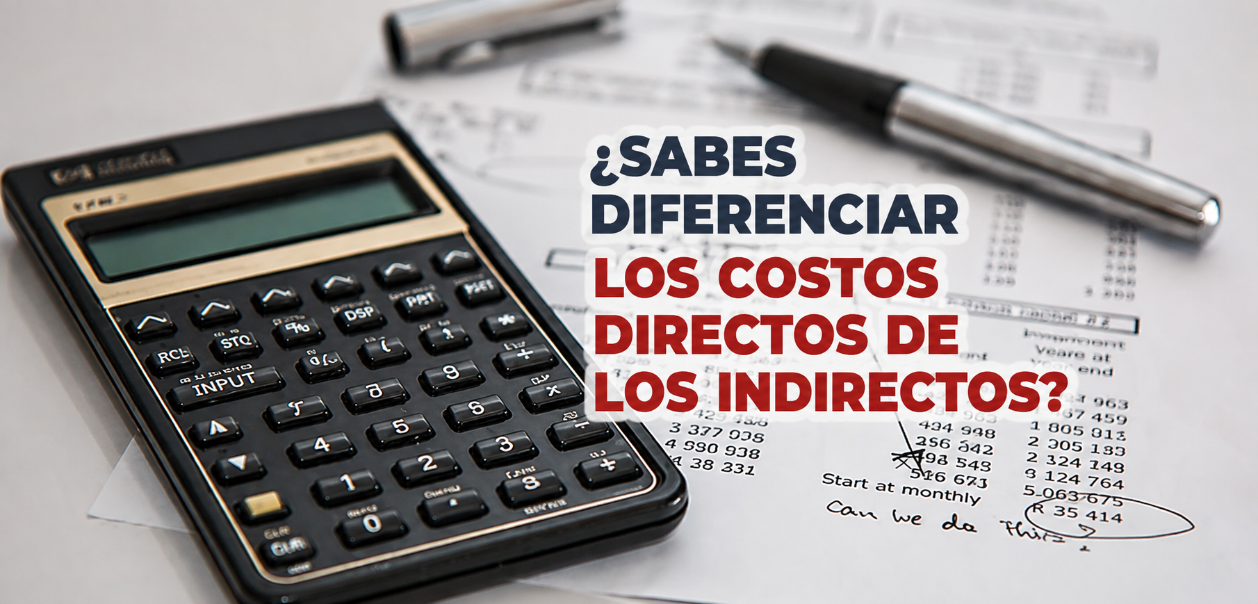 ¿sabes diferenciar los costos directos de los indirectos?