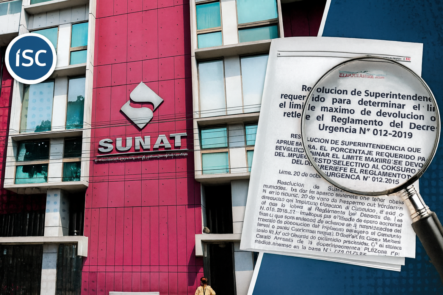 SUNAT FIJA NUEVO PORCENTAJE PARA DEVOLUCIÓN DE ISC
